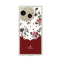 Slim Protection Case［ Twin Dot Flower - Red ］