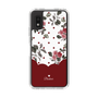 Slim Protection Case［ Twin Dot Flower - Red ］