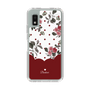 Slim Protection Case［ Twin Dot Flower - Red ］