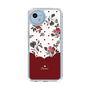 Slim Protection Case［ Twin Dot Flower - Red ］