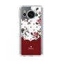 Slim Protection Case［ Twin Dot Flower - Red ］