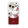 Slim Protection Case［ Twin Dot Flower - Red ］