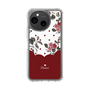 Slim Protection Case［ Twin Dot Flower - Red ］