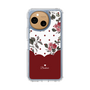 Slim Protection Case［ Twin Dot Flower - Red ］