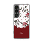 Slim Protection Case［ Twin Dot Flower - Red ］