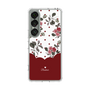Slim Protection Case［ Twin Dot Flower - Red ］