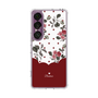 Slim Protection Case［ Twin Dot Flower - Red ］