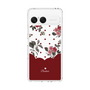 Slim Protection Case［ Twin Dot Flower - Red ］