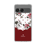 Slim Protection Case［ Twin Dot Flower - Red ］