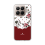 Slim Protection Case［ Twin Dot Flower - Red ］
