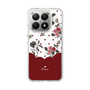 Slim Protection Case［ Twin Dot Flower - Red ］