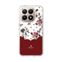 Slim Protection Case［ Twin Dot Flower - Red ］
