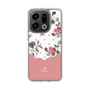 Slim Protection Case［ Twin Dot Flower - Pink ］