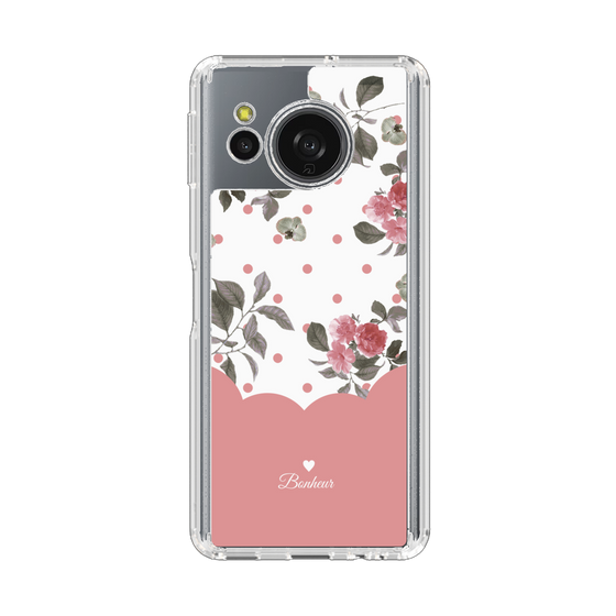 Slim Protection Case［ Twin Dot Flower - Pink ］