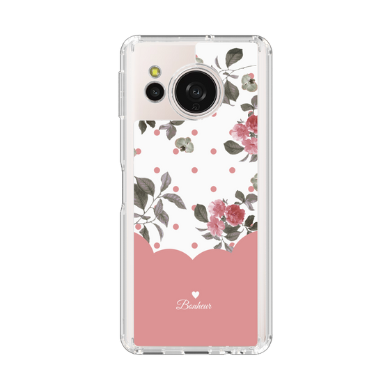 Slim Protection Case［ Twin Dot Flower - Pink ］