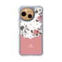 Slim Protection Case［ Twin Dot Flower - Pink ］