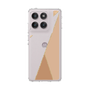 Slim Protection Case［ Marble Triangle Palette - Beige ］