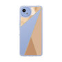 Slim Protection Case［ Marble Triangle Palette - Beige ］