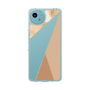 Slim Protection Case［ Marble Triangle Palette - Beige ］