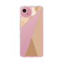 Slim Protection Case［ Marble Triangle Palette - Beige ］