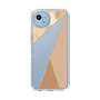 Slim Protection Case［ Marble Triangle Palette - Beige ］
