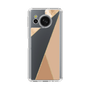 Slim Protection Case［ Marble Triangle Palette - Beige ］