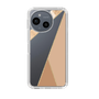 Slim Protection Case［ Marble Triangle Palette - Beige ］