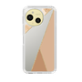 Slim Protection Case［ Marble Triangle Palette - Beige ］