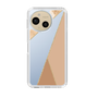 Slim Protection Case［ Marble Triangle Palette - Beige ］
