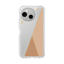 Slim Protection Case［ Marble Triangle Palette - Beige ］