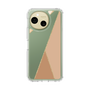 Slim Protection Case［ Marble Triangle Palette - Beige ］