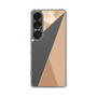 Slim Protection Case［ Marble Triangle Palette - Beige ］