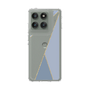Slim Protection Case［ Marble Triangle Palette - Blue ］