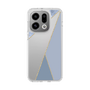 Slim Protection Case［ Marble Triangle Palette - Blue ］