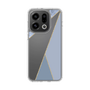 Slim Protection Case［ Marble Triangle Palette - Blue ］