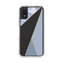 Slim Protection Case［ Marble Triangle Palette - Blue ］