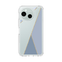 Slim Protection Case［ Marble Triangle Palette - Blue ］