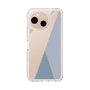 Slim Protection Case［ Marble Triangle Palette - Blue ］