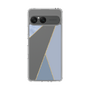 Slim Protection Case［ Marble Triangle Palette - Blue ］