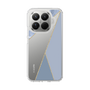 Slim Protection Case［ Marble Triangle Palette - Blue ］