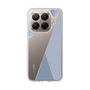 Slim Protection Case［ Marble Triangle Palette - Blue ］