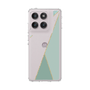 Slim Protection Case［ Marble Triangle Palette - Green ］