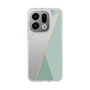 Slim Protection Case［ Marble Triangle Palette - Green ］