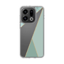 Slim Protection Case［ Marble Triangle Palette - Green ］