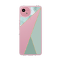Slim Protection Case［ Marble Triangle Palette - Green ］
