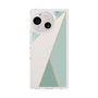 Slim Protection Case［ Marble Triangle Palette - Green ］