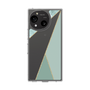 Slim Protection Case［ Marble Triangle Palette - Green ］