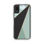 Slim Protection Case［ Marble Triangle Palette - Green ］