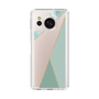Slim Protection Case［ Marble Triangle Palette - Green ］