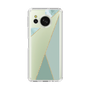 Slim Protection Case［ Marble Triangle Palette - Green ］